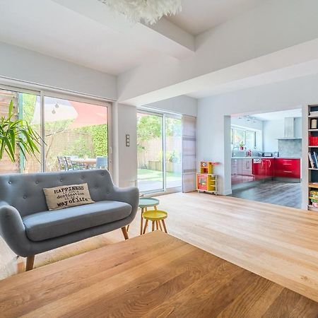 Gd appt T5 avec bureau jardin et parking en centre ville Toulouse Exteriör bild